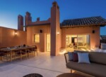 Terrasse Abend Blick nach innen_La Morera 521